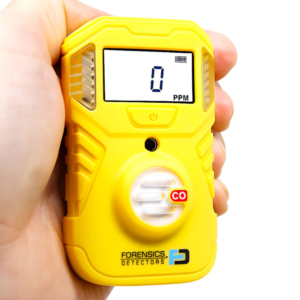 FD-101-CO | Portable Carbon Monoxide Detector | OSHA Alarms | 2-Year Battery Life | Disposable